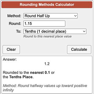 Rounding half even Numbers Calculator .